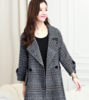 CQ WQ8981  冬季新品翻领长袖千鸟格百搭 商品缩略图0
