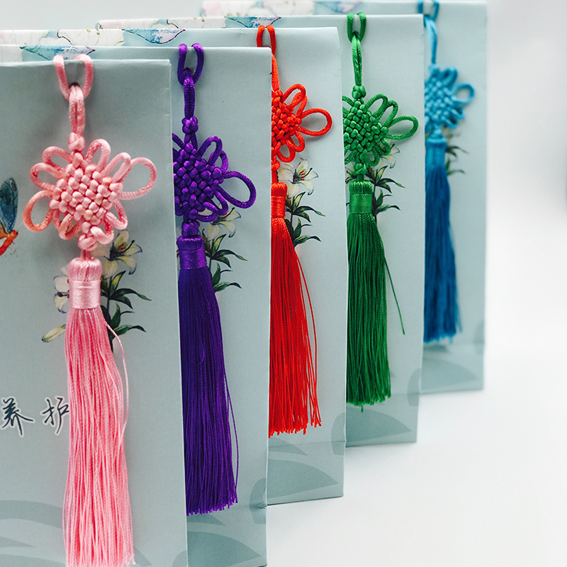 中国结礼品袋 包装袋 纸袋 送礼 小清新 中国风