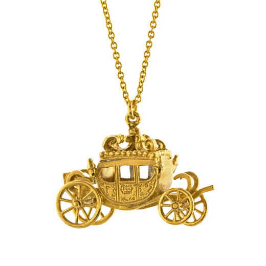 北京仓｜Alex Monroe-Jubilee Carriage-禧马车 项链［英国设计师］ 商品图1