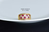 【周年特价场】18K黄金红宝石钻石戒指 商品缩略图0