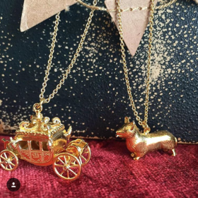 订购9周到｜Alex Monroe-Corgi-皇家柯基犬 项链［英国设计师］