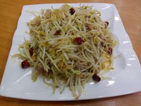 【凤酒飘香】肉丝豆芽