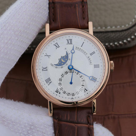 breguet宝玑classique复古系列男士机械手表直径40mm