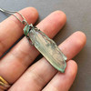 翡翠叶子高冰种一叶（夜）成名18k白金沙弗莱石镶嵌黑金工艺 商品缩略图5
