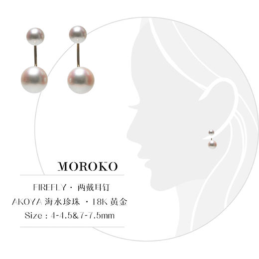 MOROKO×Akoya丨若雪「耳环」/Firefly 商品图4