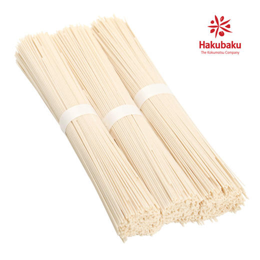 日本 Hakubaku 面条黄金大地宝宝小麦细面180g*3袋 商品图6
