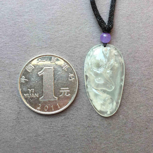 翡翠高冰种鹿牌 商品图3