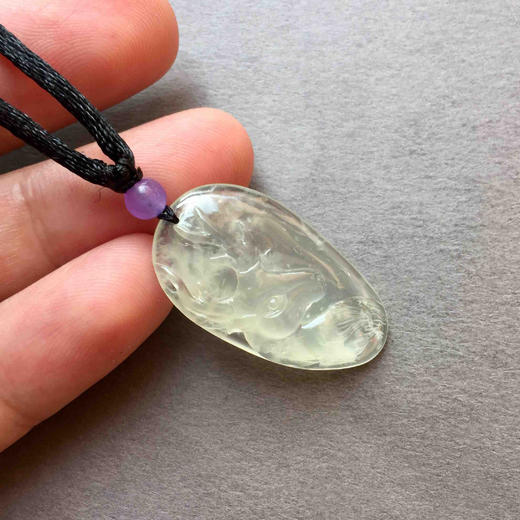 翡翠高冰种鹿牌 商品图6