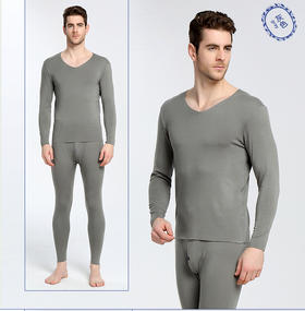 男竹随心裁舒绒保暖套装