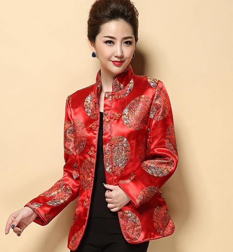 CQ HXGLRM46-1  冬季大码唐装 商品图1