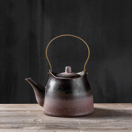 尚置丨青铜釉陶泥煮茶壶 520ml（不含电陶炉和壶垫） 商品图1