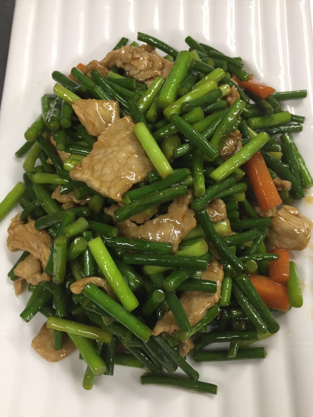 【凤酒飘香】蒜苔炒肉