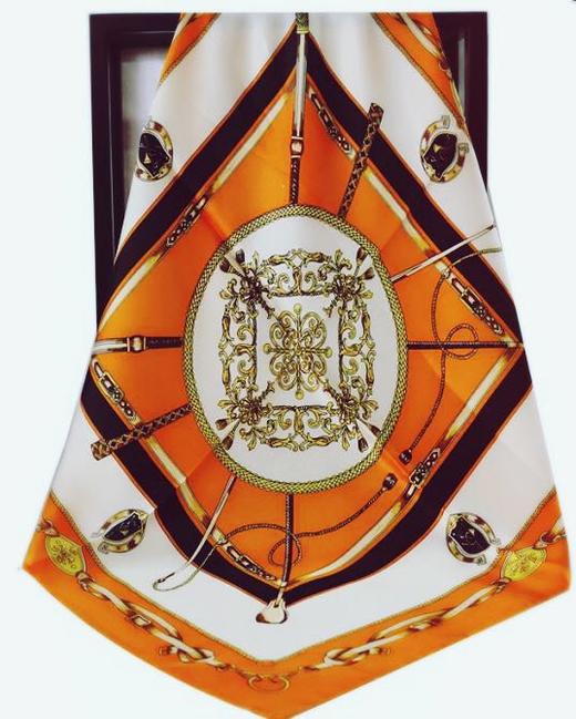 【妈网】真丝方巾，不俗套，不撞款，遇见便是永恒！会员福利大放送~~ 商品图0