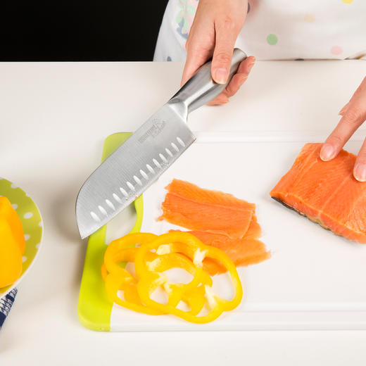澳洲【Gourmet Kitchen】魔幻厨房专用刀 日式厨师刀+中式菜刀 2件套 商品图4