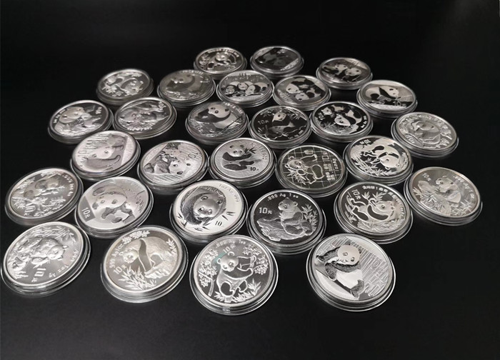 19832018熊猫银币大全套