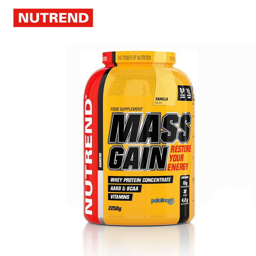 诺特兰德nutrendmg增肌粉训练前后供能5磅桶