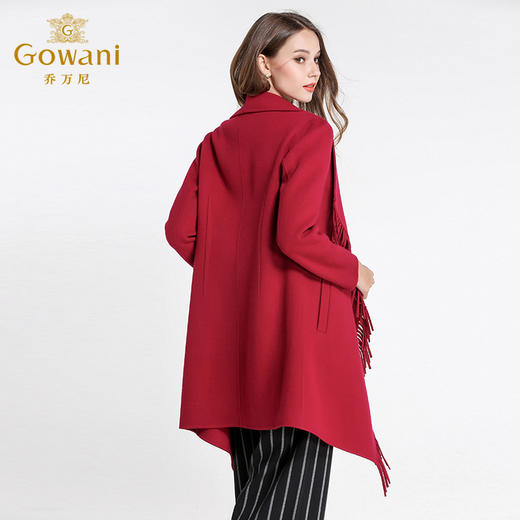 乔万尼流苏羊毛呢大衣EL4A538 商品图3