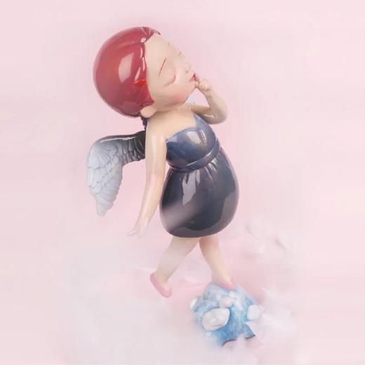 《挥着翅膀的女孩》雕塑 限量艺术品 商品图1