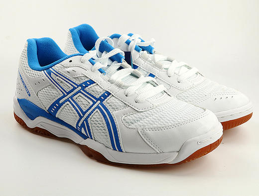 亚瑟士ASICS 乒乓球运动鞋 B000D-0143 清爽白蓝 始于足下 商品图2