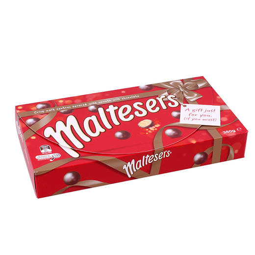 【圣诞礼物】超值两盒装！澳洲玛氏Maltesers麦提莎麦粒素 （360g/盒*2）麦丽素巧克力礼盒装 商品图4