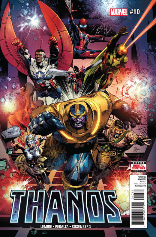 灭霸 主刊 Thanos V2（2016）普封 商品图7