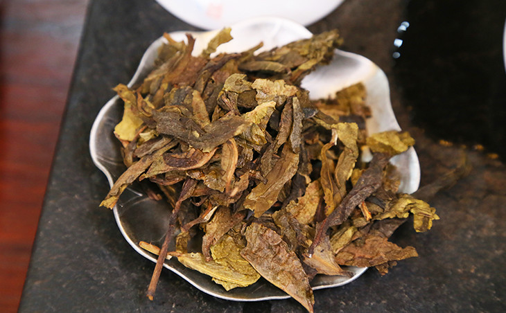 昔归古树黄金叶300克苍劲老叶味若甘泉