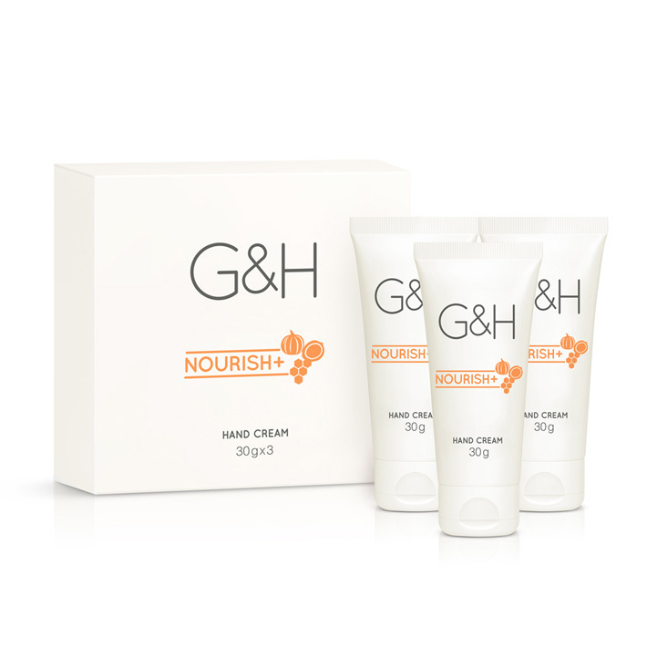 雅蜜护手霜/30克*3支/舒缓改善干燥和粗糙/质地清润容易涂抹迅速吸收/恬淡香味萦绕指间