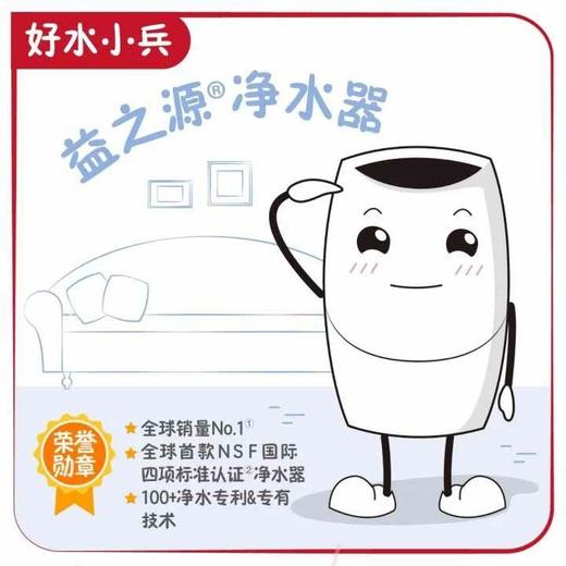 益之源净水器/安装售后可上门/NSF整机认证/可滤5千升水/有效除污/ 保留营养/ 改善口感 商品图6