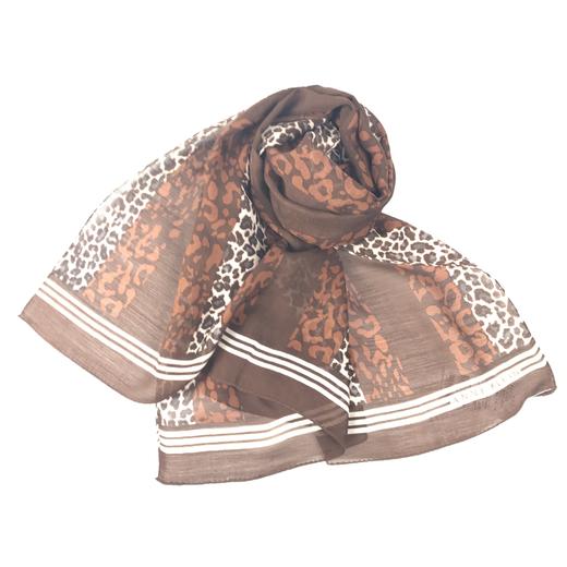 外贸余品A.K丝毛印花围巾 商品图2