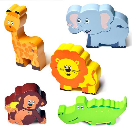 我的城市我的动物园丨拼图、玩具、图书三合一 源自丹麦的畅销儿童启蒙套装 3-7岁适读 商品图4