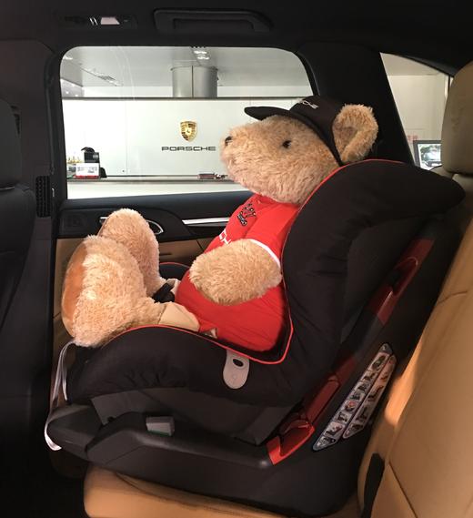 童真无邪儿童版套装保时捷大号赛车熊儿童车迷马球衫g1儿童座椅