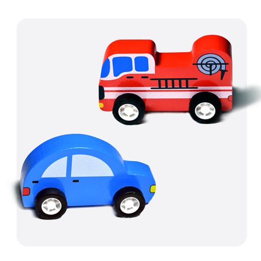 “我的城市”益智玩具点读礼盒——二合一(我的消防站、汽车4S店) 此款点读笔不支持下载！ 商品图4