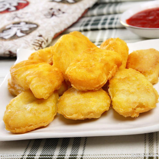 新和盛黑椒鸡块油炸小吃半成品 1kg/包 商品图0