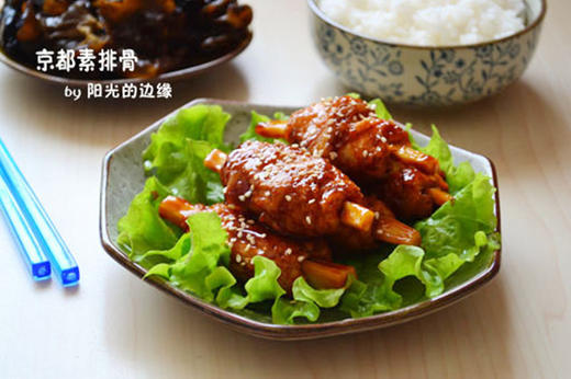 纯素大豆蛋白素肉片/丝/丁/柱 500克/包 蛋白质含量高 商品图11