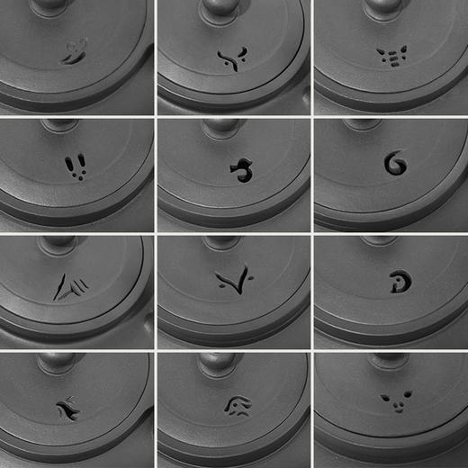 龙德堂陶艺 十二生肖蒸茶器 商品图3