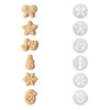 美国【OXO】手工饼干机专用配套模具花片 商品缩略图2