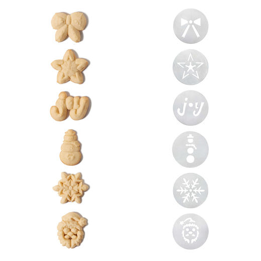 美国【OXO】手工饼干机专用配套模具花片 商品图2