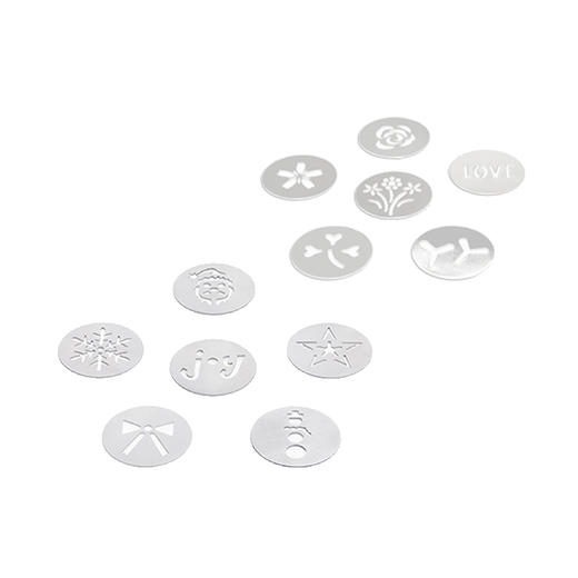美国【OXO】手工饼干机专用配套模具花片 商品图0