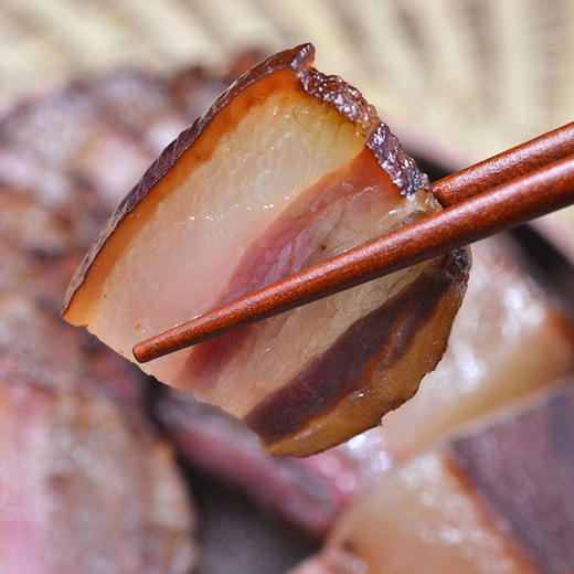 【湘西特色】湘西农家土猪自制烟熏腊肉500克包邮 商品图1