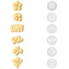 美国【OXO】手工饼干机专用配套模具花片 商品缩略图1