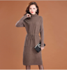 P 28906 中长款针织羊绒衫连衣裙 商品缩略图1