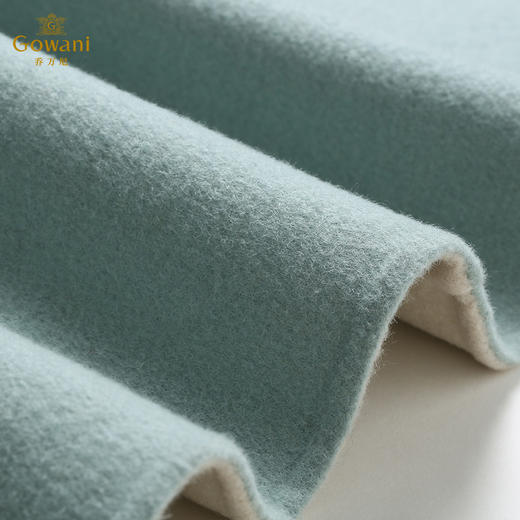 乔万尼冬季羊毛呢子大衣女时尚气质双面呢修身中长款毛呢外套E144A845 商品图4