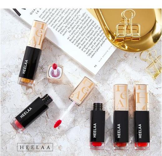  HEELAA荷拉 炫彩盈润唇釉 滋润保湿唇彩持久不脱色 商品图1