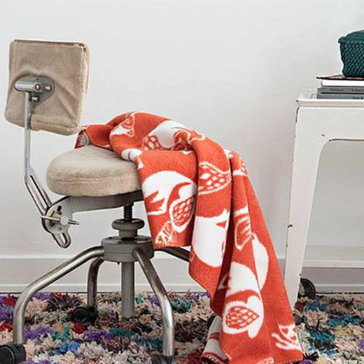 瑞典【Fabulous Goose】有机棉婴儿毛毯 小狐狸 商品图3