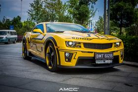 个性定制设计，科迈罗电竞图腾拉花（适合第五代科迈罗，第六代须裁剪）