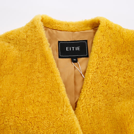 EITIE爱特爱季新款女装羊皮毛一体保暖修身皮草外套大衣5293917 商品图3