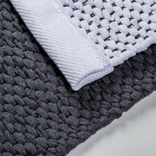 芬兰【VM Carpet】棉质条纹编织地毯 86CM×150CM 商品图1