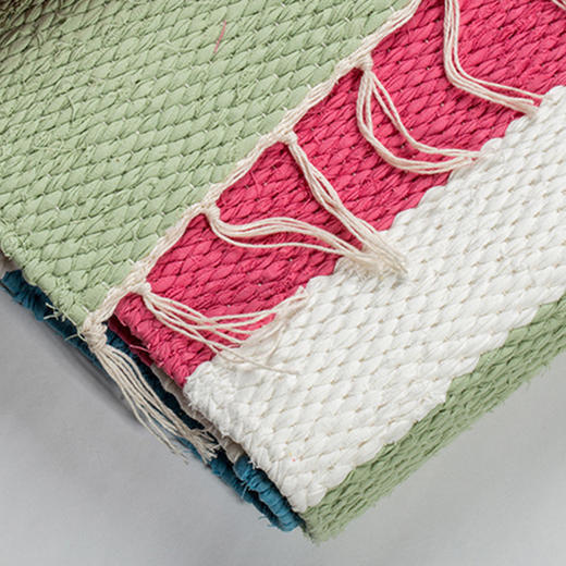 芬兰【VM Carpet】全棉材质流苏地毯 75CM×150CM 商品图3