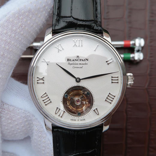 宝铂系列陀飞轮手动上链真飞轮机械男表直径41mm