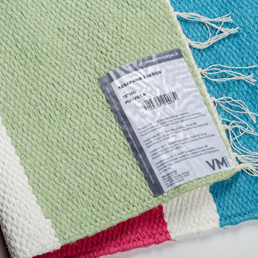 芬兰【VM Carpet】全棉材质流苏地毯 75CM×150CM 商品图5